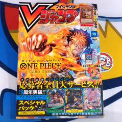 V-Jump [October 2025] Japanese Magazine NEW with VJ Limited Cards! Yu-Gi-Oh! Dogmatika Chaplain Card & One Piece...
