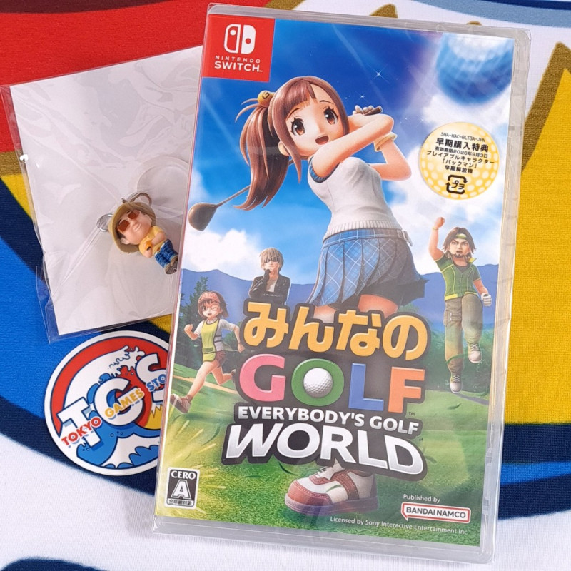 Everybody's Golf: World +Bonus Switch Japan New [Game in ENGLISH/ Minna no Golf]