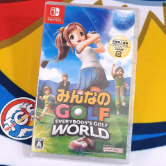Everybody's Golf: World +Bonus Switch Japan New [Game in ENGLISH/ Minna no Golf]