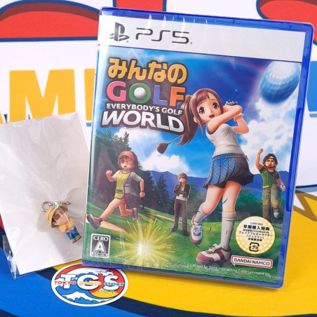 Everybody's Golf: World +Bonus PS5 Japan New [Game in ENGLISH/ Minna no Golf]