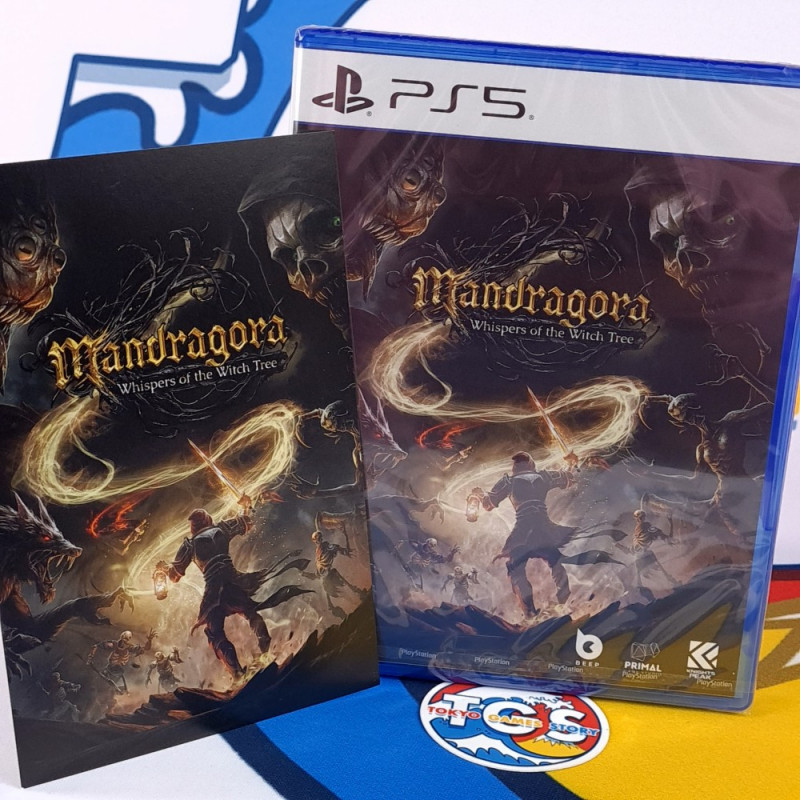 Mandragora Whispers of the Witch Tree PS5 Japan [Multi-Languages/Action RPG] New
