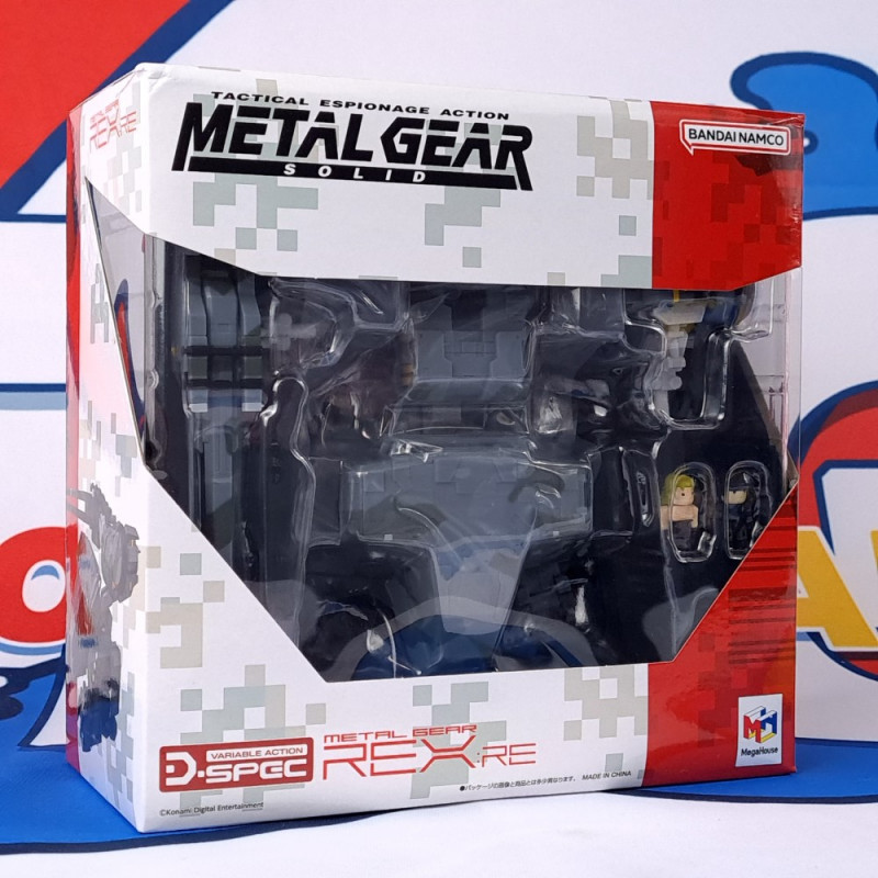 Metal Gear Solid Figure Variable Action D-SPEC Metal Gear REX:RE Figurine JP New Metal Gear Solid Figure Variable Action D-SPEC Metal Gear REX:RE Figurine JP New