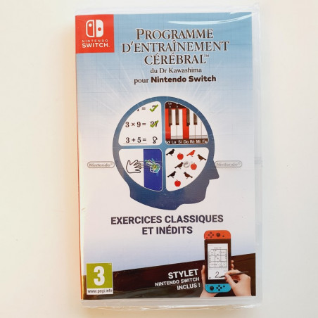 Programme d' Entrainement Cerebral Du Dr Kawashima Switch FR Ver.New Nintendo Reflexion 0045496425913 Nintendo