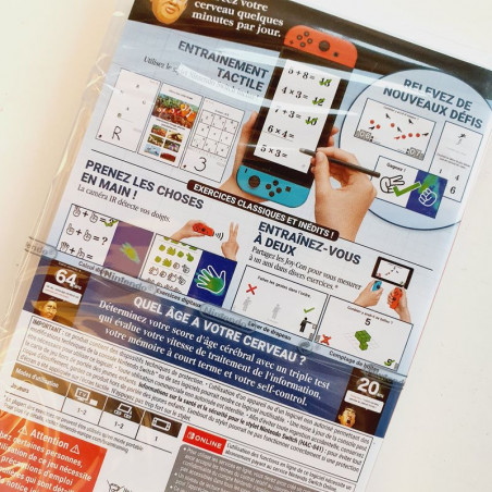 Programme d' Entrainement Cerebral Du Dr Kawashima Switch FR Ver.New Nintendo Reflexion 0045496425913 Nintendo