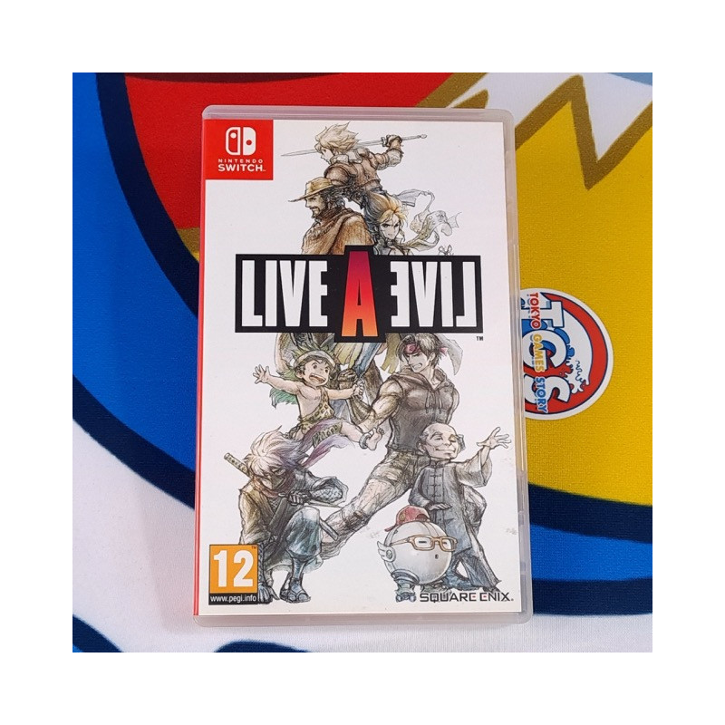 Live A Live Nintendo Switch FR Used (Multi-Languages/RPG) SQUARE ENIX