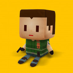Biohazard Chris Redfield Plush (H16cm) Peluche Capcom 40th VOXENATION Japan New Official