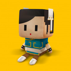 Street Fighter Chun-Li Plush (H16cm) Peluche Capcom 40th VOXENATION Japan New Official