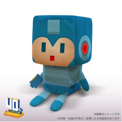Mega Man RockMan Plush (H16cm) Peluche Capcom 40th VOXENATION Japan New Official