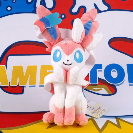Pokemon All Star Collection Plush Sylveon (H20cm) Peluche Japan New Official