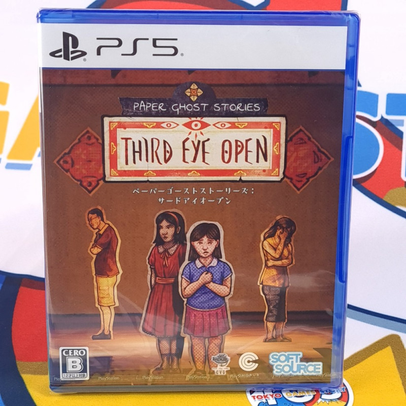 Paper Ghost Stories Third Eye Open PS5 Japan Game [Adventure Game/Multi-langue] NEW