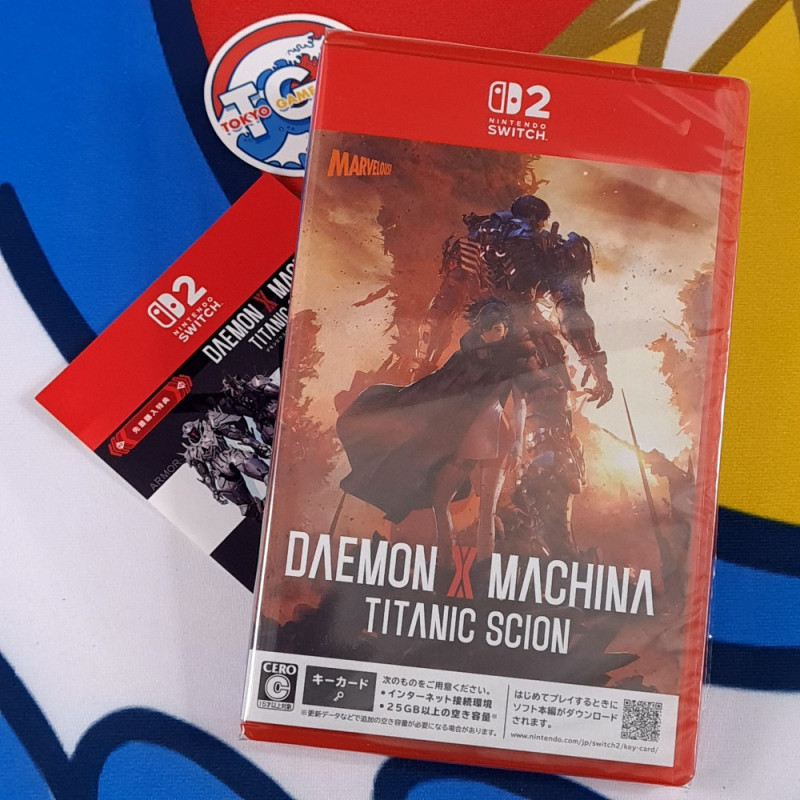 Daemon X Machina: Titanic Scion Switch 2 Japan KEY CART [Multi-Language/Action] NEW
