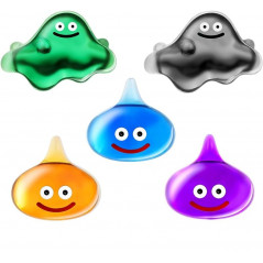 Dragon Quest Smile Slime Acrylic Clear Magnet Liquid Metal Slime Ga Arawareta! JPN New