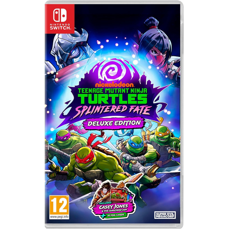 TMNT Splintered Fate Deluxe Edition Switch EU [Multi-language/Action Adventure/Fighting] Preorder/Précommande