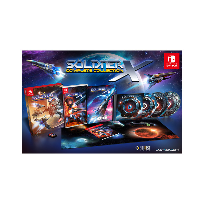 Söldner-X Complete Collection Switch Asia Limited Edition [Multi-Language/Shoot'em Up] Preorder/Précommande