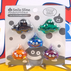 Dragon Quest Smile Slime Acrylic Clear Magnet Liquid Metal Slime Ga Arawareta! JPN New
