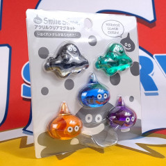 Dragon Quest Smile Slime Acrylic Clear Magnet Liquid Metal Slime Ga Arawareta! JPN New