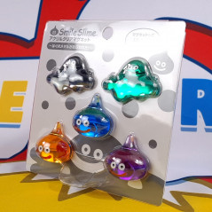 Dragon Quest Smile Slime Acrylic Clear Magnet Liquid Metal Slime Ga Arawareta! JPN New