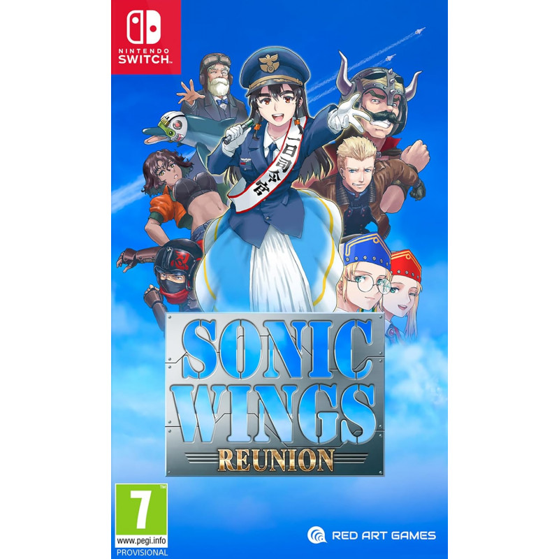 Sonic Wings Reunion Switch Red Art Games [Multi-Languages/ Arcade Beat'em Up] Preorder/Précommande
