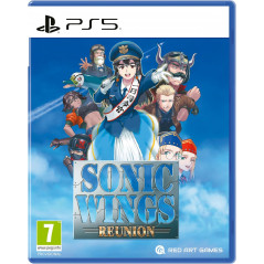 Sonic Wings Reunion PS5 Red Art Games [Multi-Languages/ Arcade Beat'em Up] Preorder/Précommande