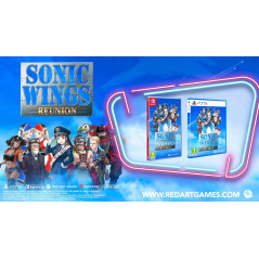 Sonic Wings Reunion PS5 Red Art Games [Multi-Languages/ Arcade Beat'em Up] Preorder/Précommande