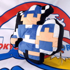 Dragon Quest Dot Cushion Hero Plush (H35cm) Peluche Coussin JPN New
