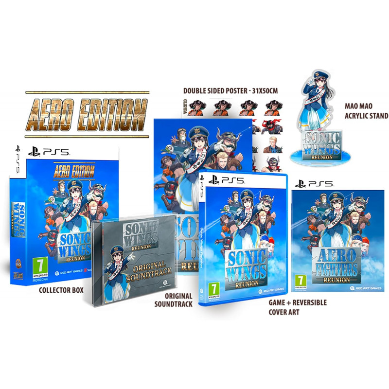 Sonic Wings Reunion PS5 RAG Collector's Edition [Multi-Languages/ Arcade Beat'em Up] Preorder/Précommande