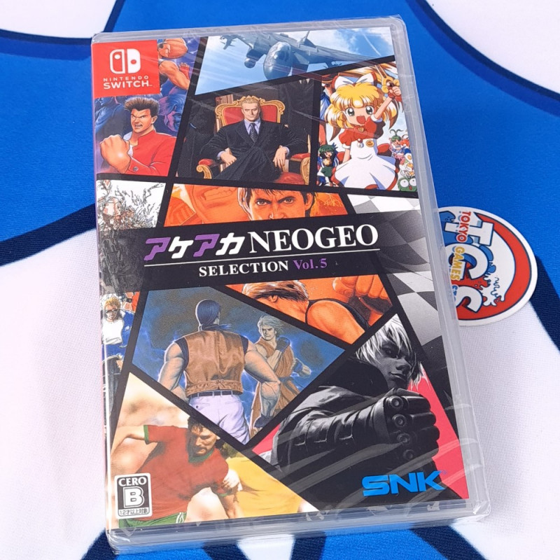 ACA NEOGEO Selection Vol. 5 Nintendo Switch Japan (Multi-Languages/10 SNK Games) NEW