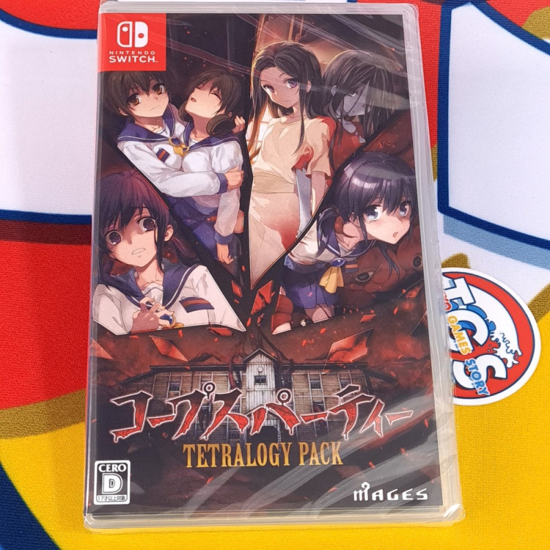 Corpse Party TETRALOGY PACK Switch Japan (Game in English/Survival-Horror) NEW