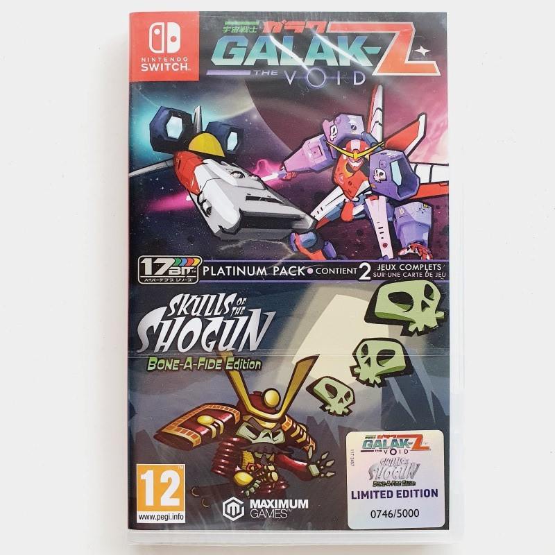 Galak-Z The Void & Skulls Of The Shogun Bonafide Edition Platinum Pack SWITCH FR Ver.NEW MAXIMUM GAMES SHMUP Nintendo