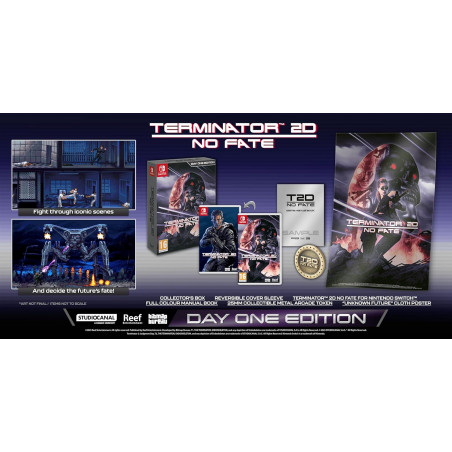 Terminator 2D: No Fate Day-One Limited Edition Switch EU [Multilingual/Action/Arcade] Preorder/Précommande