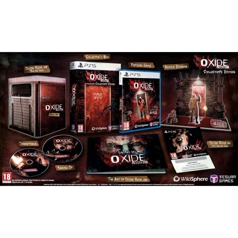 Oxide Room 208 PS5 EU Collector's Edition [Multilingual/Horror/Action] Tesura Game Preorder/Précommande