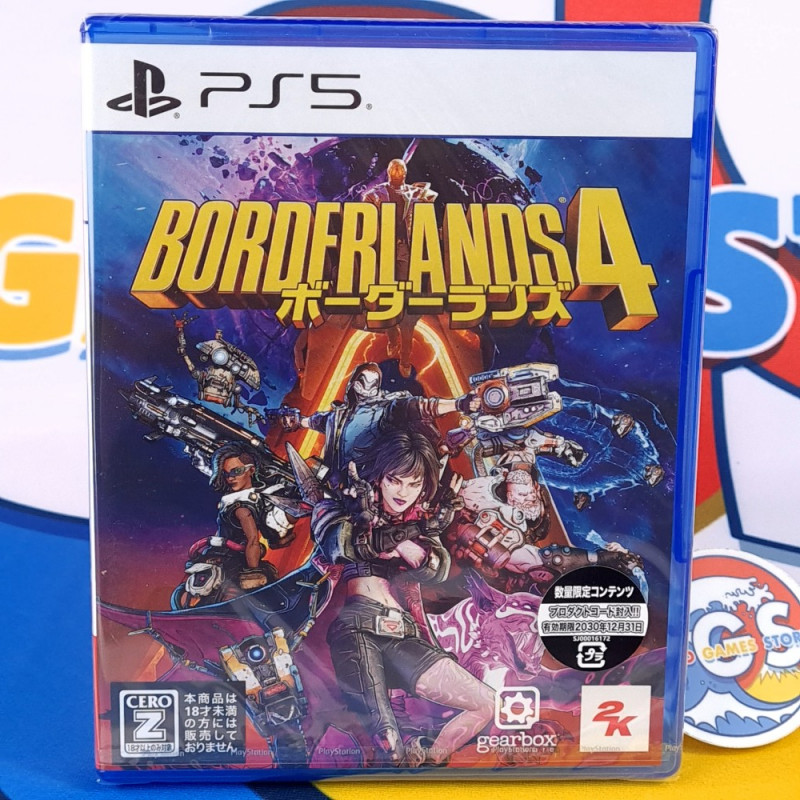 Borderlands 4 PS5 Japan Physical Game [Multilingual/FPS Shooting] - 2K Games NEW