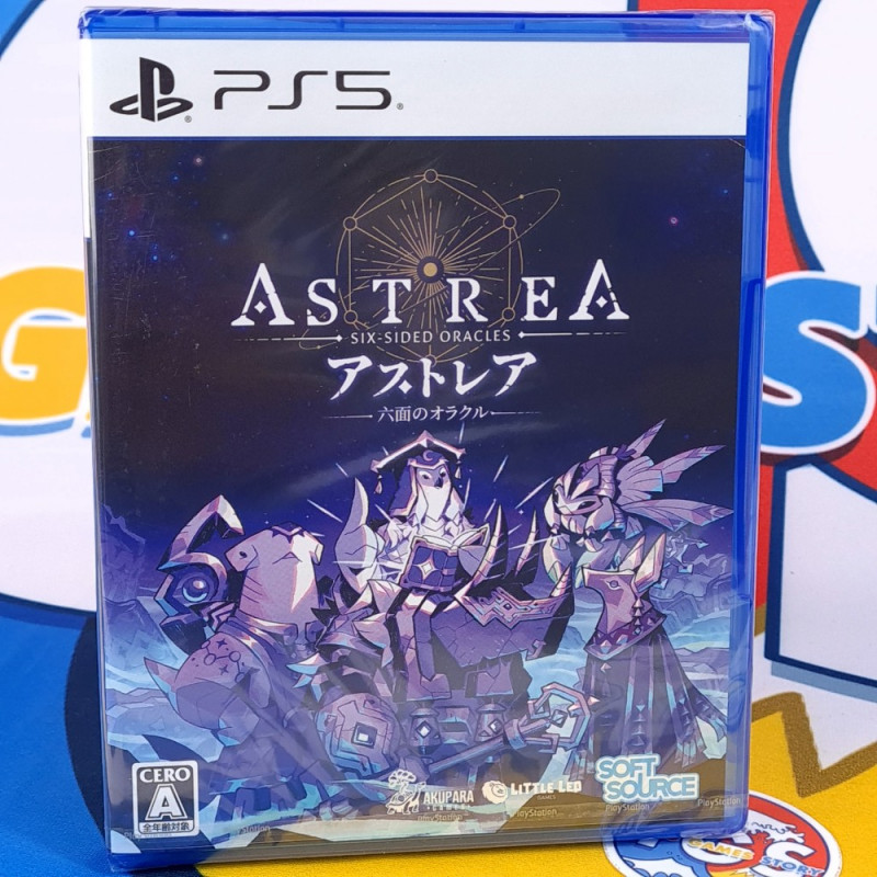 Astrea: Six-Sided Oracles PS5 Japan Game [Multilingual/Turn-based Roguelike] NEW