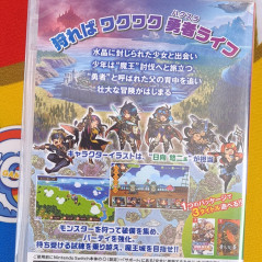 Monkarufanta: The Hero and the Crystal Girl Nintendo Switch Japan [Action RPG] NEW