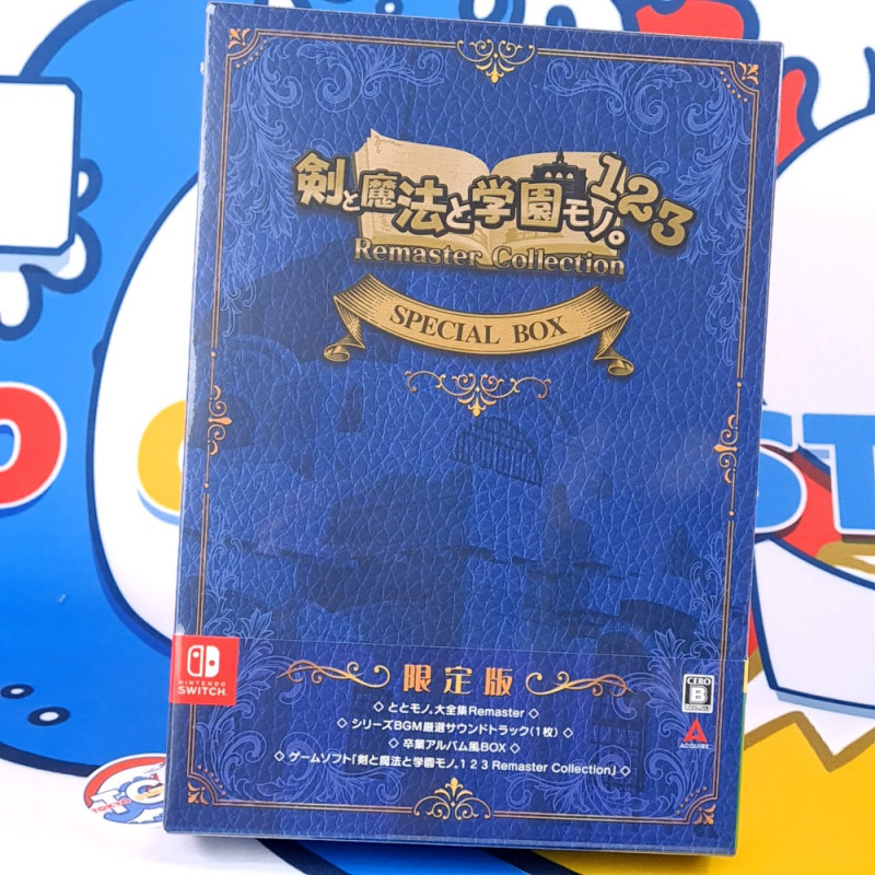Class of Heroes 1,2&3 Remaster Collection Limited Edition Switch Japan [Adventure] NEW