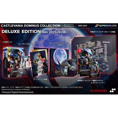 Castlevania Dominus Collection Super Deluxe Limited Edition Switch Japan [Multilanguage/Akumajou Dracula] NEW