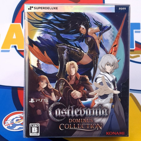 Castlevania Dominus Collection Deluxe Edition PS5 Japan [Multilingual/SuperDeluxe/Akumajou Dracula] NEW