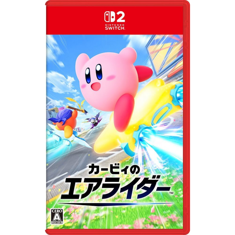 Kirby Air Riders Nintendo Switch 2 Japan (GAME CART) [Multilingual/Car Race] Preorder/Précommande