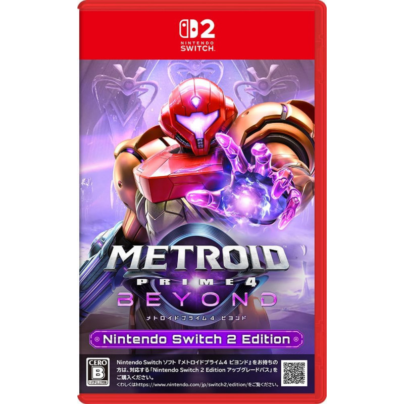 Metroid Prime 4: Beyond for Switch 2 Japan New (GAME CART) [Multilingual/FPS] Preorder/Précommande