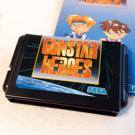 Gunstar Heroes Sega Megadrive Japan Ver. Action Game Mega Drive 1993