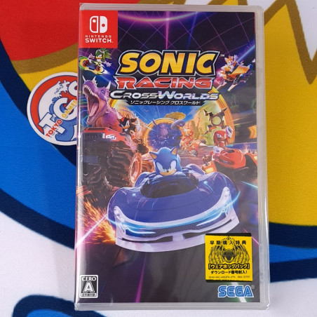 Sonic Racing: CrossWorlds Nintendo Switch Japan [Multilingual/SEGA Games] NEW