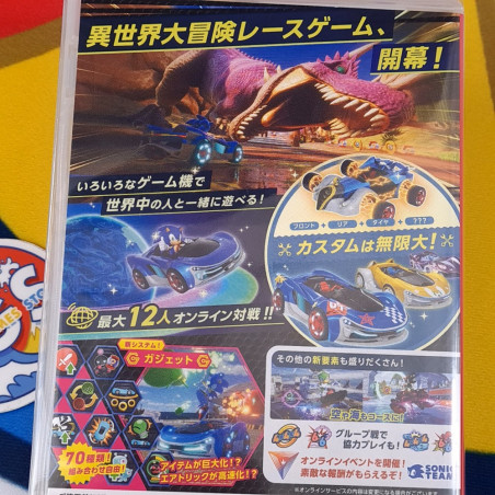 Sonic Racing: CrossWorlds Nintendo Switch Japan [Multi-Languages/SEGA Games] NEW