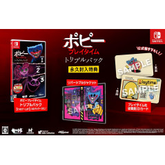 Poppy Playtime Triple Pack Nintendo Switch Japan [Multilingual/Adventure] NEW