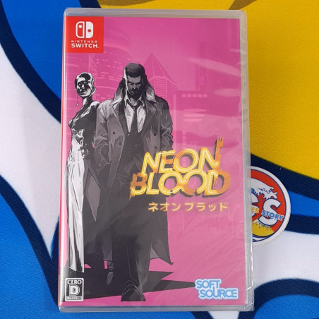 Neon Blood Nintendo Switch Japan Physical Game [Multilingual/Adventure/RPG] NEW
