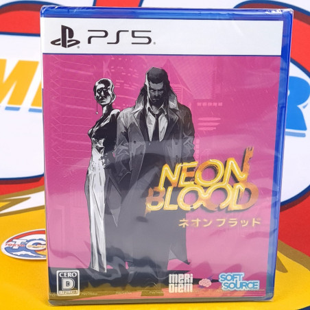 Neon Blood PS5 Japan FactorySealed Physical Game [Multilingual/Adventure/RPG] NEW