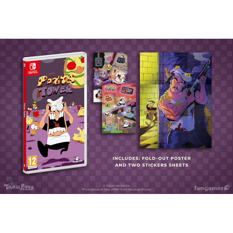 Pizza Tower Nintendo Switch EU [Multilingual/Action-Platform] Preorder/Précommande