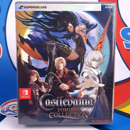 Castlevania Dominus Collection SuperDeluxe Limited Edition Switch Asia [Multilingual/Akumajou Dracula] NEW