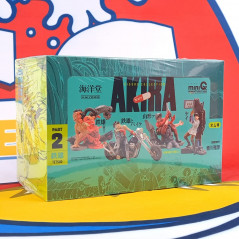 AKIRA Figure PART 2 -Tetsuo- Full Set of 6 Pcs Box Figurine Kaiyodo MiniQ JP New