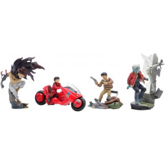 AKIRA Figure PART 1 -Kaneda- Full Set of 6 Pcs Box Figurine Kaiyodo MiniQ JP New