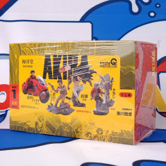 AKIRA Figure PART 1 -Kaneda- Full Set of 6 Pcs Box Figurine Kaiyodo MiniQ JP New